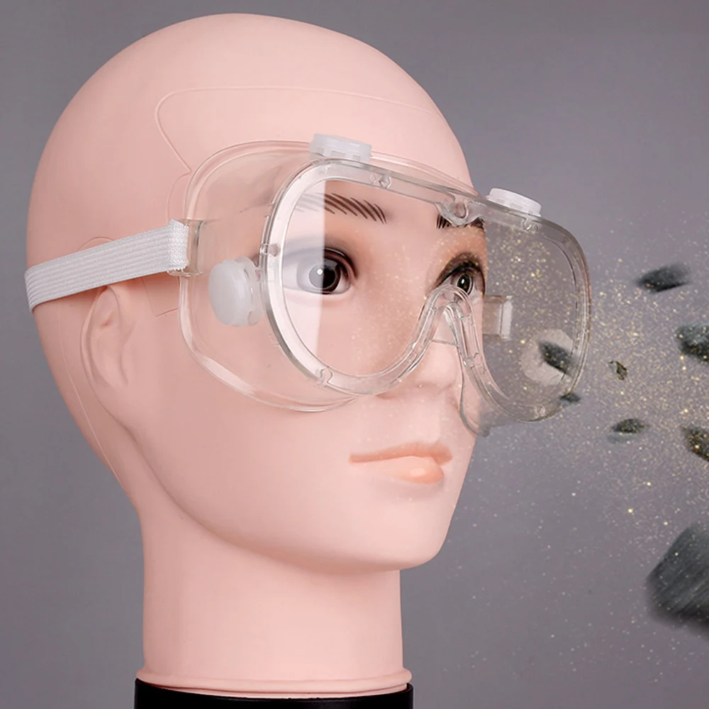 Dental Safety Goggle Anti Splash Dust Proof Work Lab Eyewear Eye Protection Research Safety Glasses Clear Lens Supplies