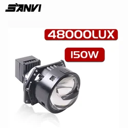 2025 SANVI NEW S21 Bi Led Hyperboloid Lenses for Hella 3R G5 Car Headlights H1 H4 H7 9005 9006 9012 Lamp Upgrade Auto Parts
