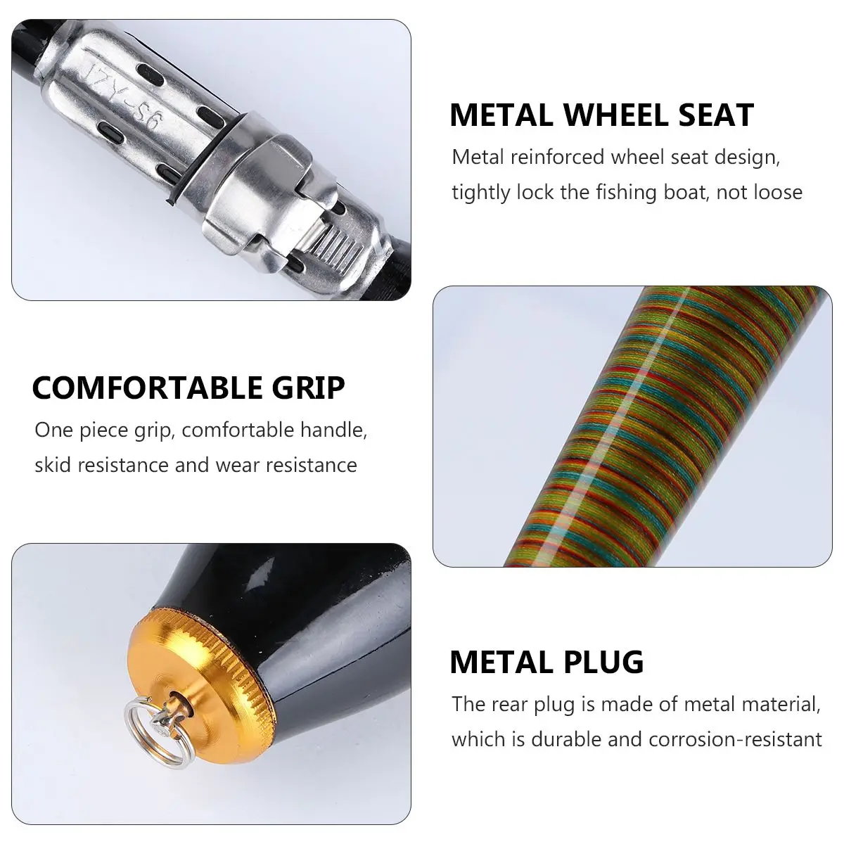 Fishing Rod Retractable Fishing Rod Short Fishing Rod Short Lure Rod Sea Fishing Rod