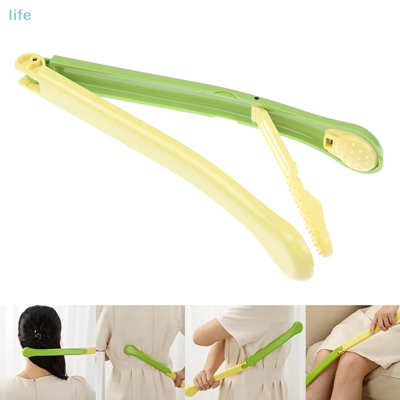 Folding Double Headed Back Scratcher Backscratcher Massager Back Scraper Extendable Itch Relax Health Products For Old People