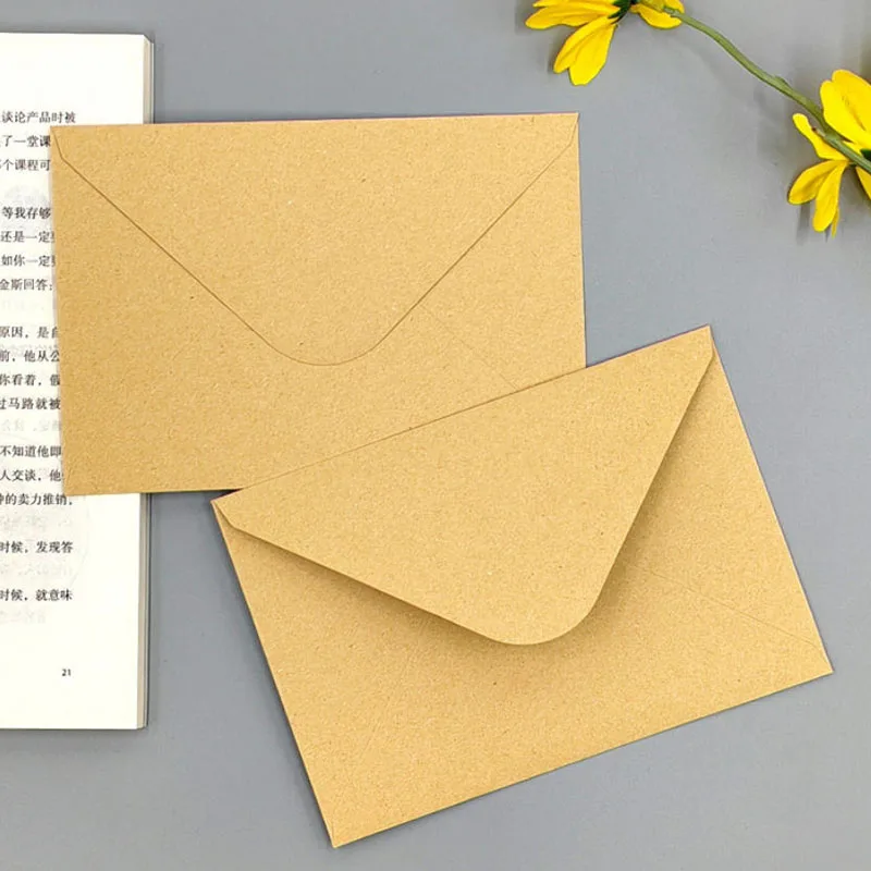 Small Envelopes In Natural White DIN C6 11x16cm With Pointed Flap and Wet Adhesive in 120gms Black Red Jewelry Gift Envelope