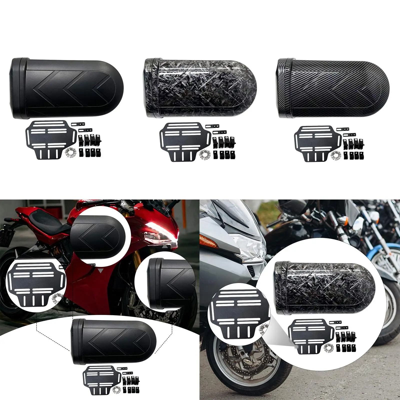 

Motorcycle Side Box Sturdy Repair Storage Box for R1250GS DS525x Cfmoto