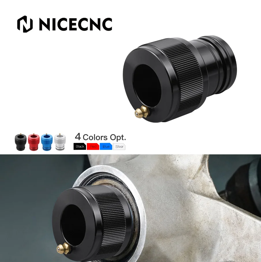 Nicecnc utv 39mm ferramenta de graxa de rolamento de roda lubrificador de rolamento para can-am maverick x3 max r 4x4 xds xmr xrc xrs turbo dps 2017-2022