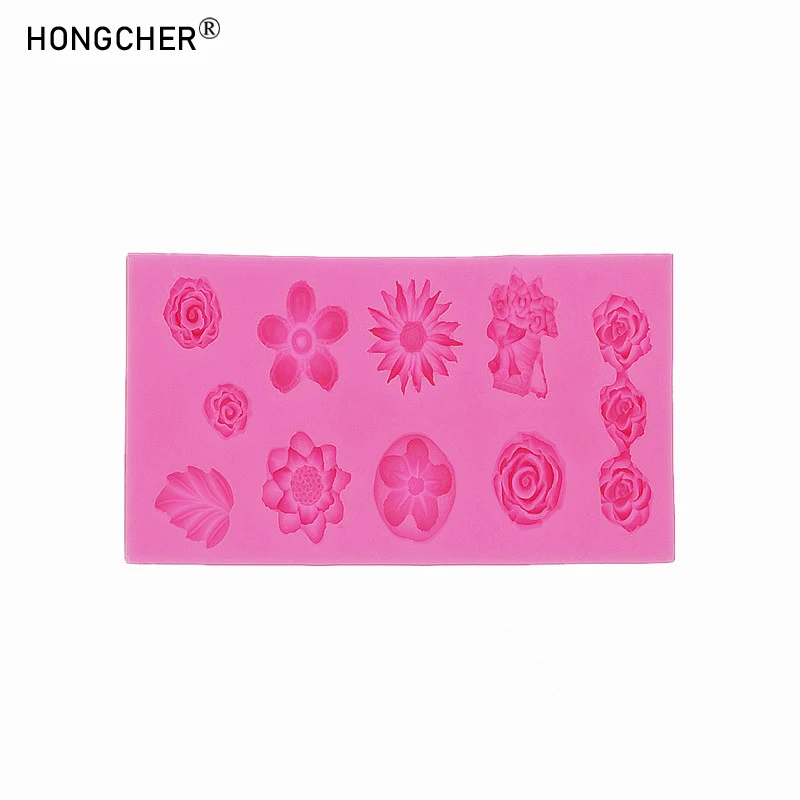 حافظة هاتف صغيرة من الراتنج والزهور ، دبوس شعر عصابة رأس ، ملحقات مجوهرات الأظافر ، قالب بالتنقيط ، خبز كيك شوكولاتة ذاتي الصنع ، قالب سيليكون #5