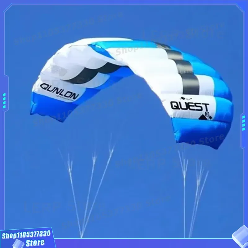 Dual line power parafoil kite board  surfing equipment  flying wind kites Power  wind  toy  wheel