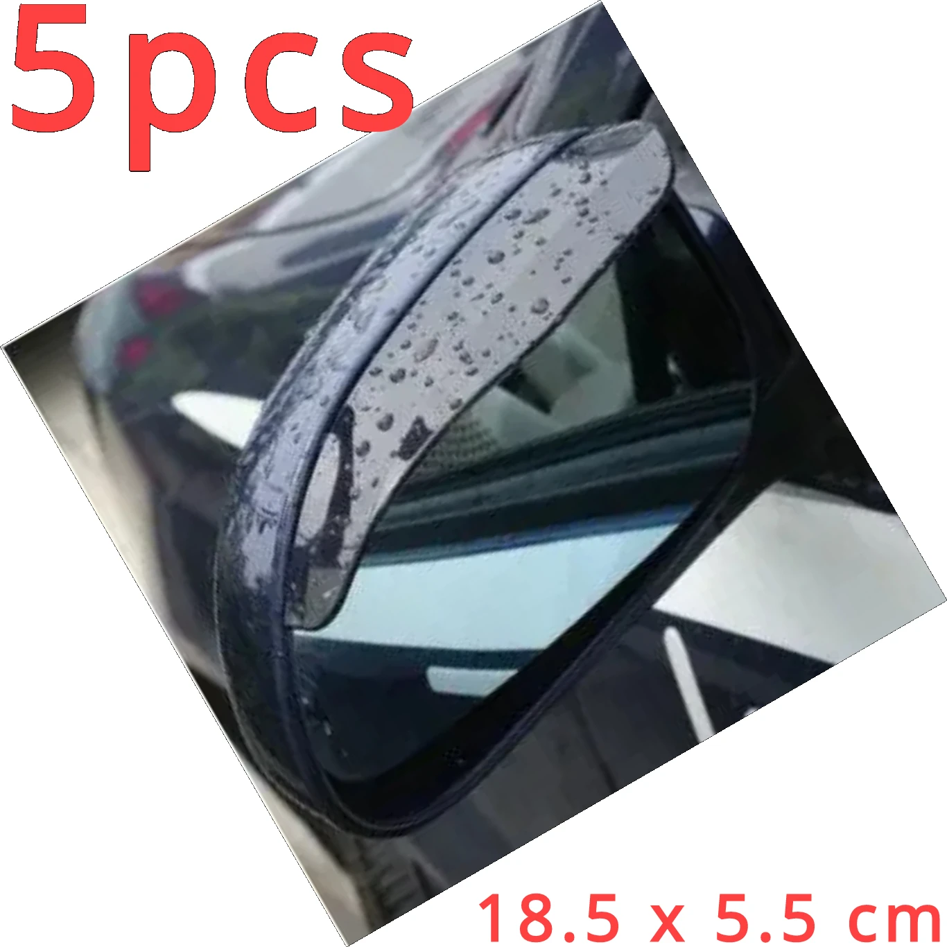 

5 шт., накладки на зеркало заднего вида, 18,5x5,5 см