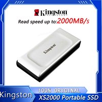 Kingston XS2000 500GB 1TB 2TB 4TB High Performance Portable SSD with USB-C Up to 2000Mb/s External Mobile Solid state drive