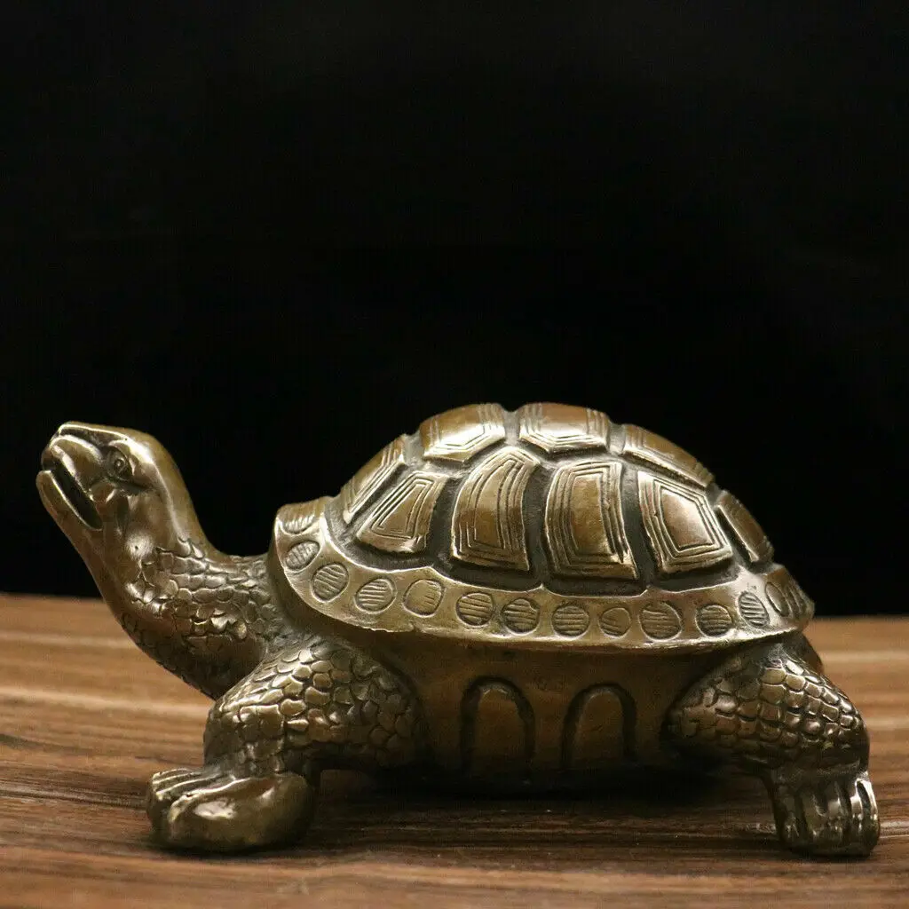 

BIG Chinese Bronze copper Handmade Exquisite Turtle Statue