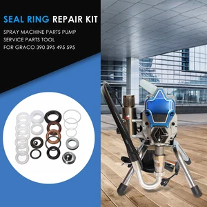 Reparaturset für Ring Ring Reparatur für GRACO, Versiegelungsbrett, Sortimento Sorte, Wartung, 390, 395, 495, 595, 23pcs 11 Hauptverkaufsmaschinen Graco - №7