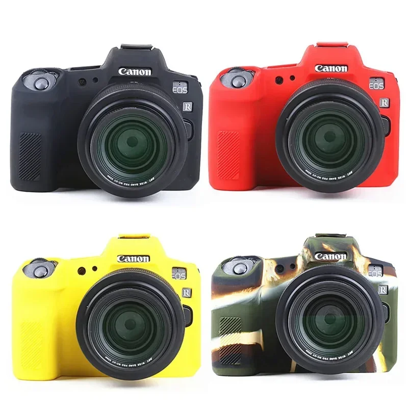 For Canon EOS R Mirrorless Digital Camera EOS-R Protector Silicone Armor Skin Case Body Cover