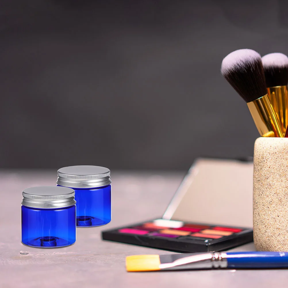 

Набор из 10 многоразовых пластиковых баночек по 50 г для крема, сыворотки, лосьона – легкие портативные емкости для организации ухода за кожей