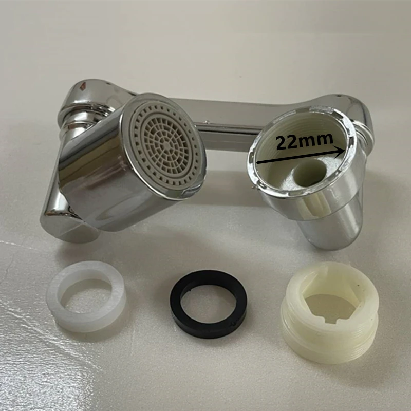 1080° Rotation Faucet Aerator Splash Plastic Filter Kitchen Tap Extend Water Nozzle Faucet 22/24mm Adaptor Faucets Bubbler