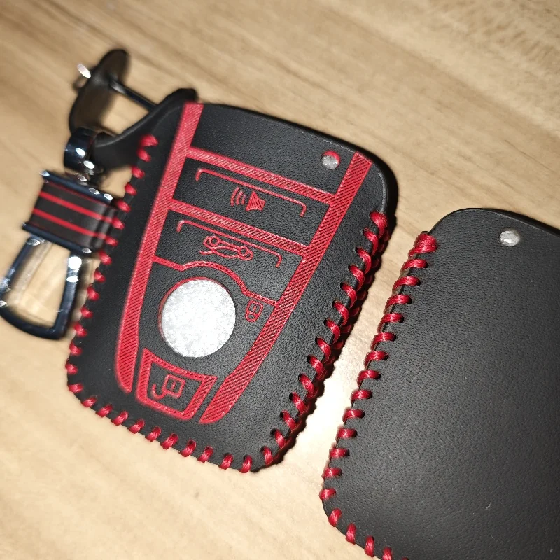 Leather Key Case Fo… - image