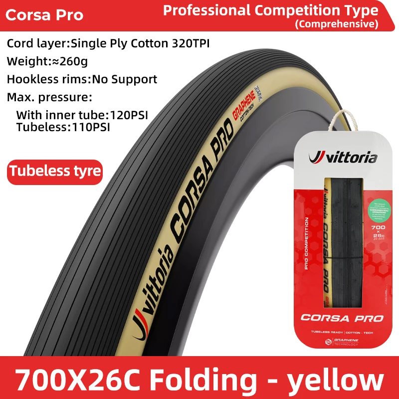 VITTORIA Corsa Pro Control / Speed 700x 26C/28C/30C/32C