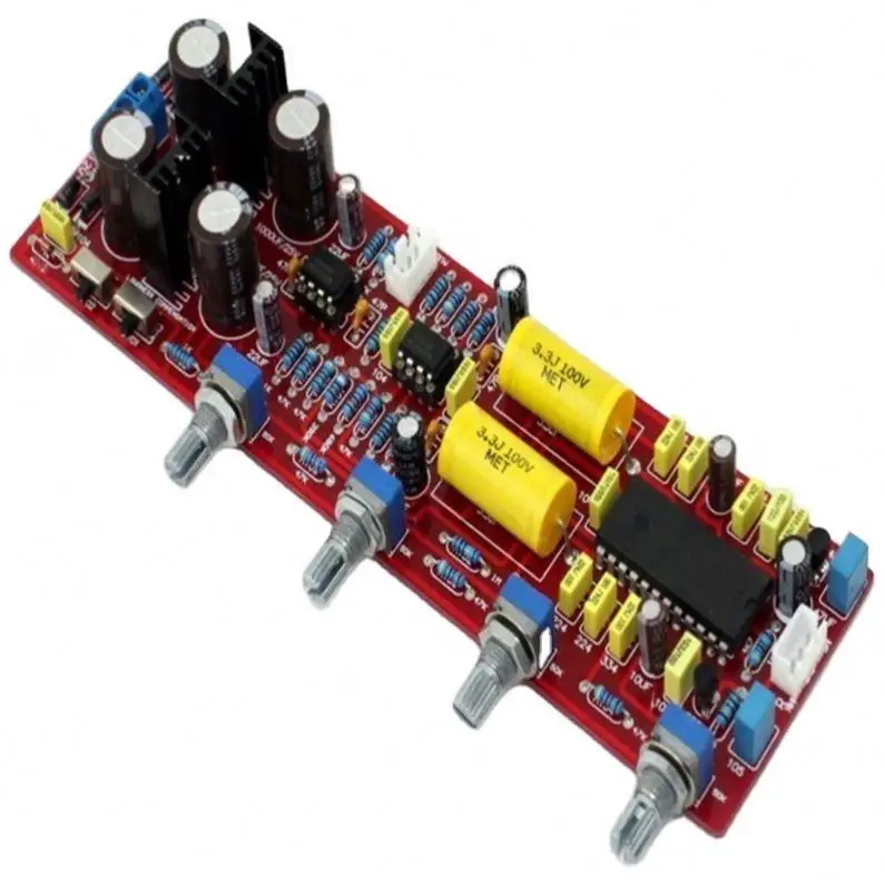 

LM4610N NE5532 3D объемная громкость, громкость, регулятор тона, плата усилителя без 4610IC LM4610N NE5532