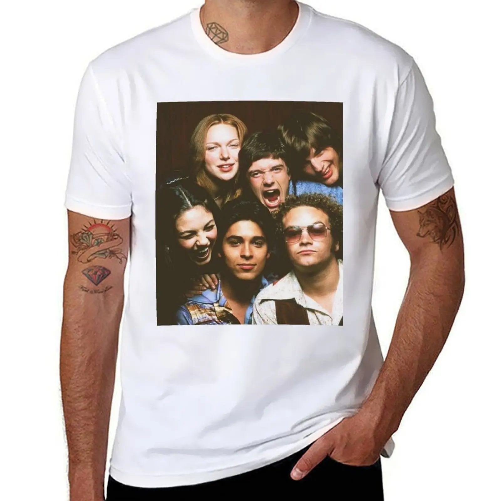 

the gang T-Shirt anime t shirts for man t shirts cotton 100% T-Shirt