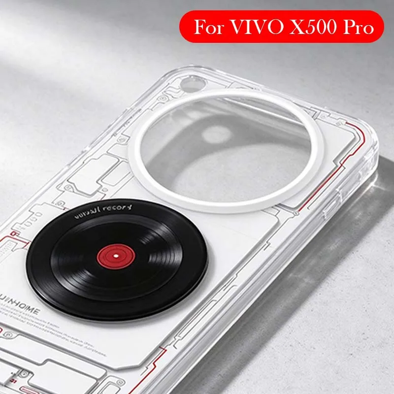 Magnetic  Matte Case For VIVO X500 Pro N52 Wireless Charging Back Cover Shell