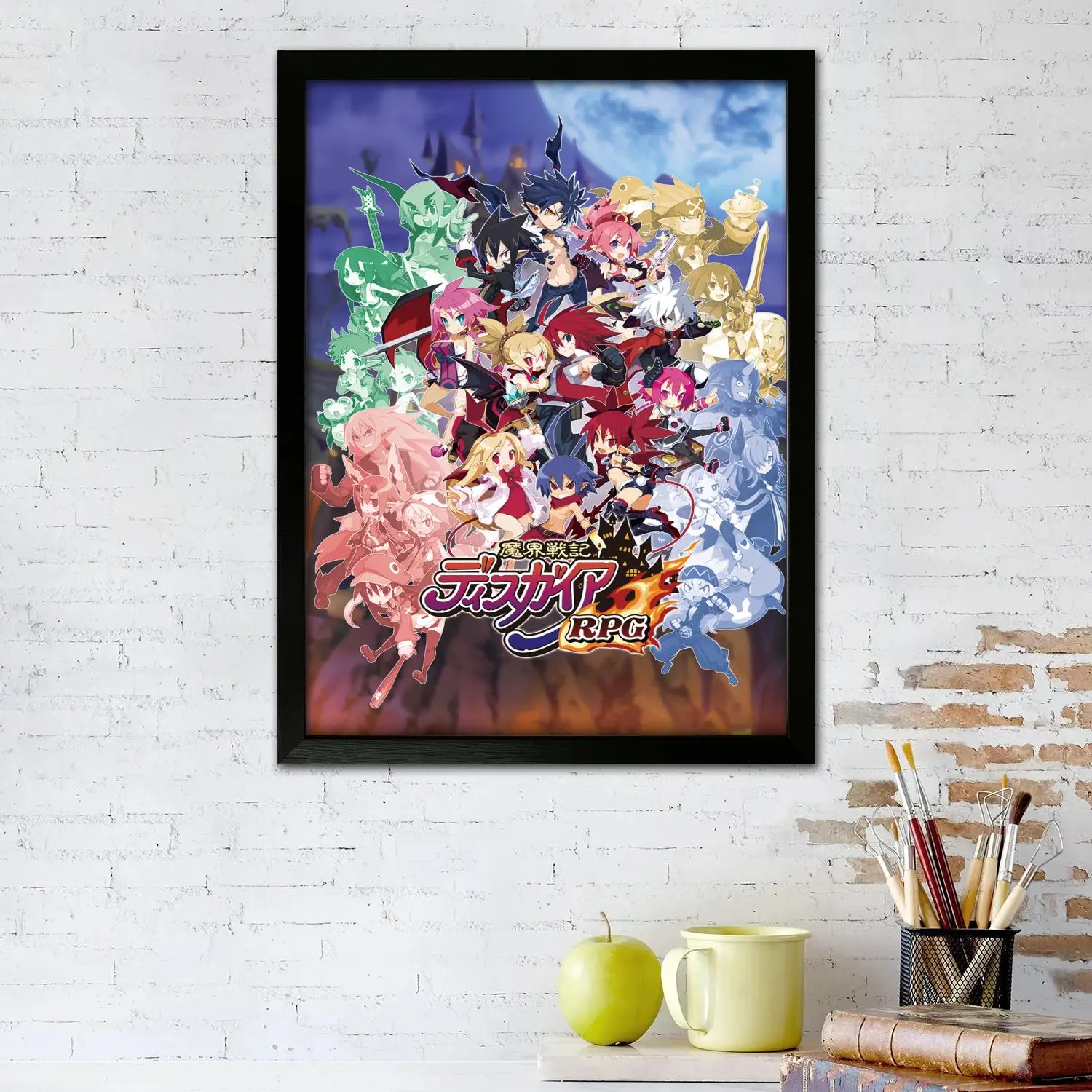 Disgaea 1 Complete Game Canvas Art Poster and Wall Art, Picture Print, Modern Family Bedroom Decor,Decorative painting