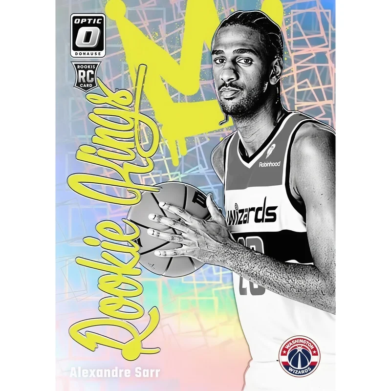 DIY Homemade Panini NBA Basketball collection card  Alexandre Sarr Stephon Castle Reed Sheppard Kobe Rookie Kings series