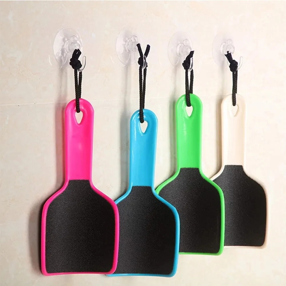 1 шт., профессиональная высококачественная U-образная наждачная бумага, пластиковая пилка для ног, средство для удаления мозолей, профессиональный скруббер для ног, маникюрный инструмент