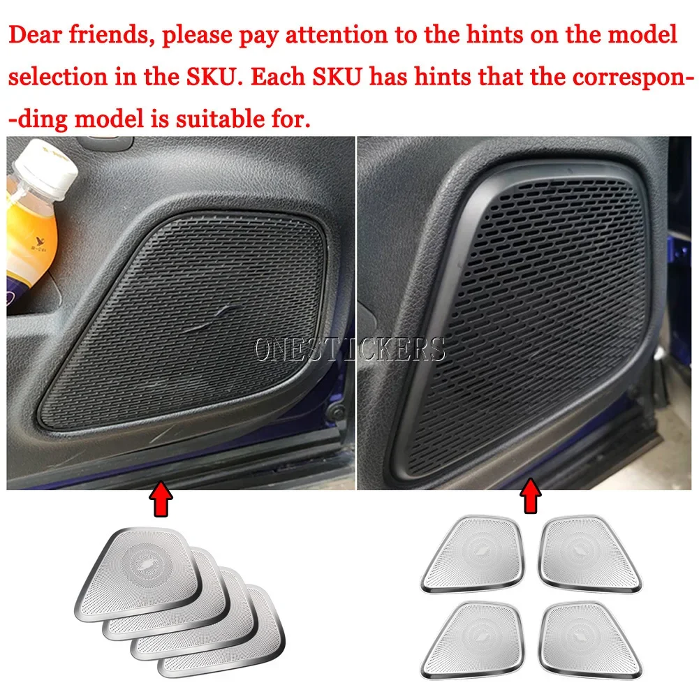 NEW For Mercedes Benz A B CLA GLB GLA Class AMG W177 W247 C118 X247 H247 Car Accessories Door Dashboard Audio Speaker Cover Trim