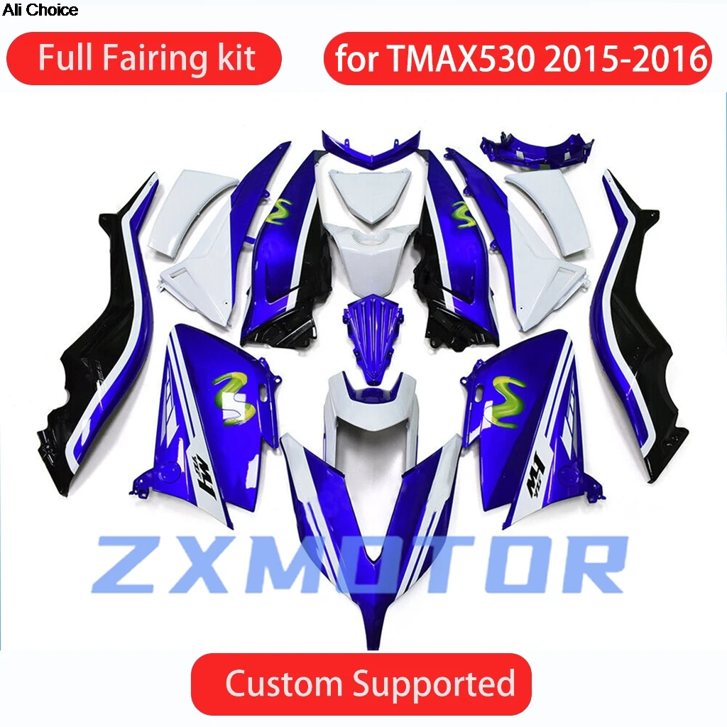 Fit For YAMAHA TMAX530 2015 2016 Full Fairing Kit TMAX 530 T-MAX530 15 16 Motorcycle Fairings ABS Plastic Cowling