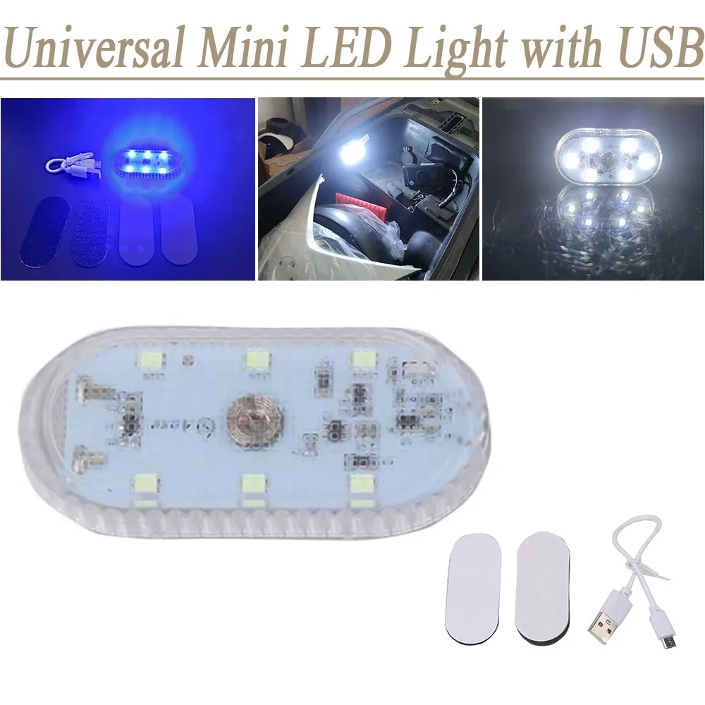 Moto Light for Forza 350 300 SH 150 PCX LEAD 110 Piaggio Medley NMAX 150 125 TMAX Seat Cushion Bucket Storage Mini LED Light USB