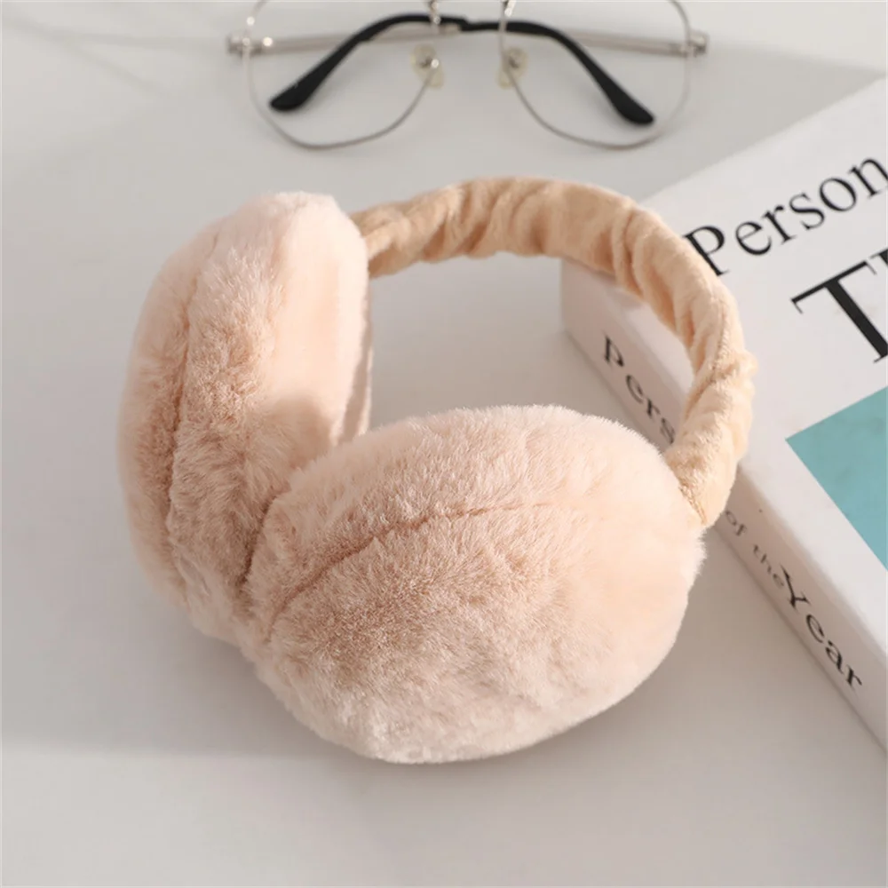 Faux Fur Winter Earmuffs Cozy Winter Warm Girls Earmuffs Comfortable Ladies Earmuffs For Protection From The Cold New 2024