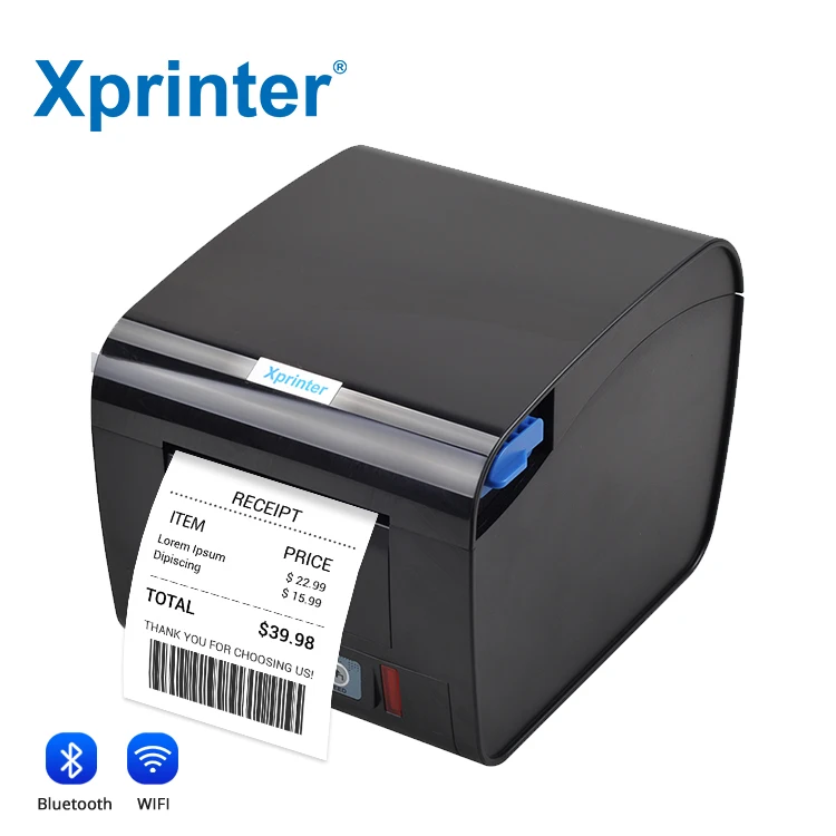 

Термопринтер Xprinter XP-D230H для кухни, миниатюрный настольный, 80 мм, для POS-систем с денежным ящиком, хит продаж