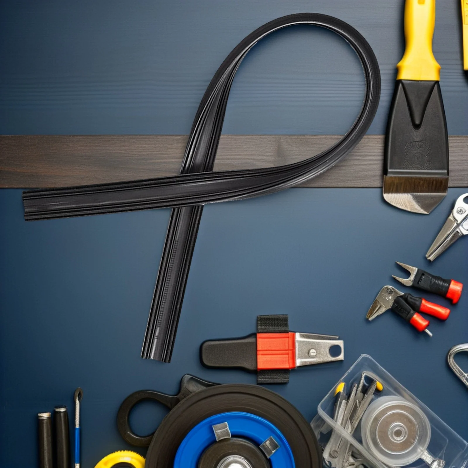 

10Pcs No Bone Wiper Refills Easy Install Windshield Blades Rubber Strips All Weather Clear Vision Wiper Refill