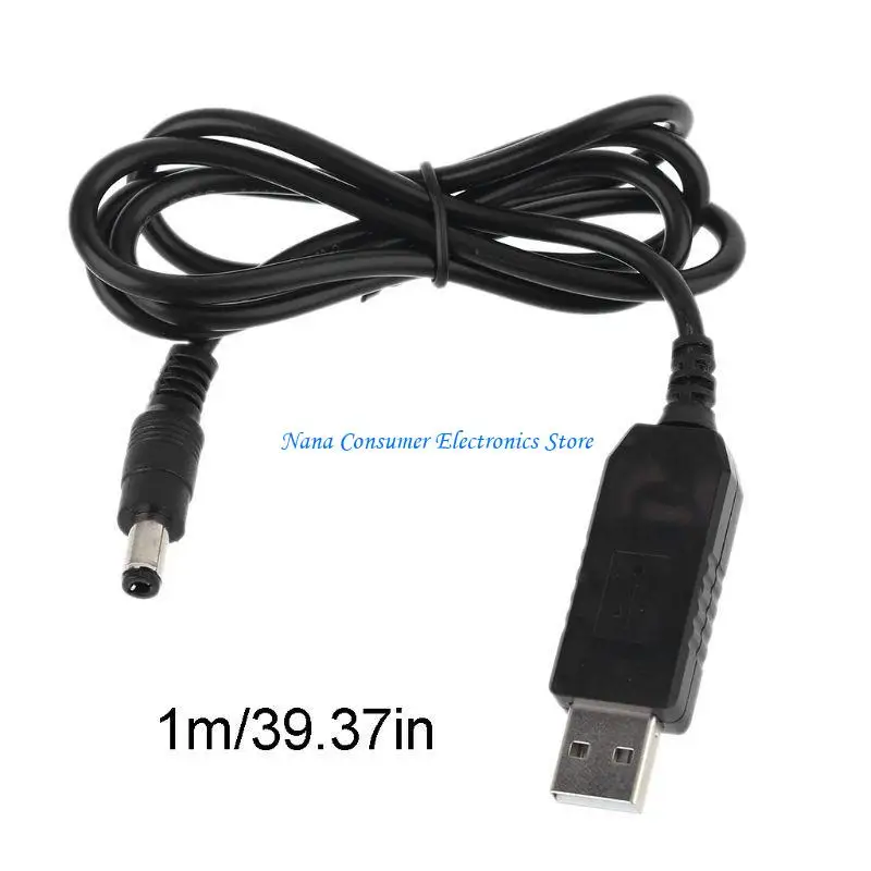 G7NE لـ USB إلى 12V 1.5A جهد الجهد القابل للتعديل لأعلى 5.5x2.1mm خط تعزيز الطاقة لجهاز التوجيه LED Strip 12V U #6