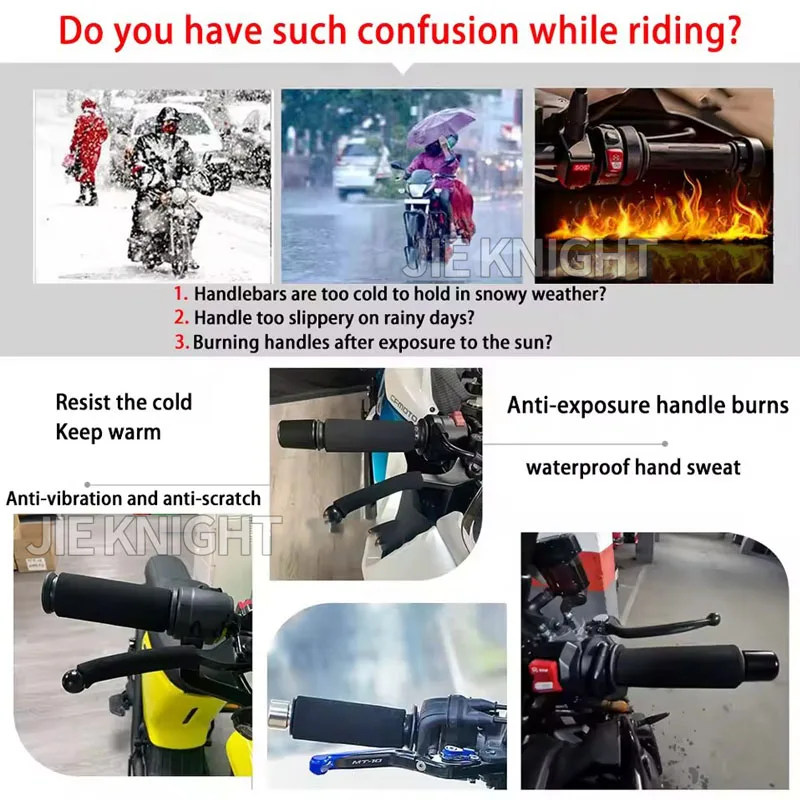 Motorcycle Grips Sponge Handlebar Covers For Honda XLV 600 650 700 TRANSALP XL600V XL650V XL700V XL750 All years Handle Bar Grip