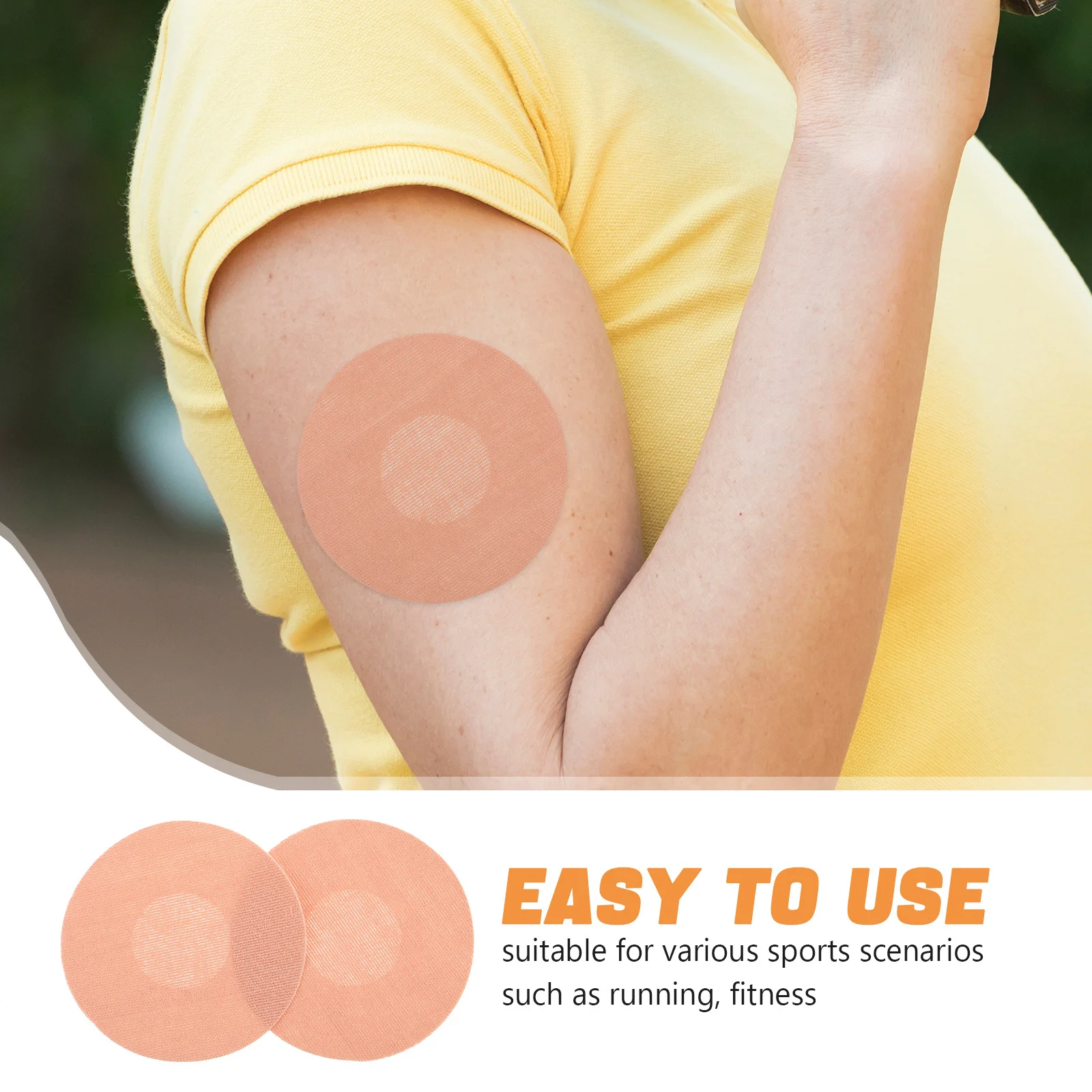 10 قطعة مستشعر ثابت التصحيح التصاق عالي قابل لإعادة الاستخدام المضادة للانزلاق اللياقة البدنية الاستشعار بقع لتشغيل الدراجات رياضة #6