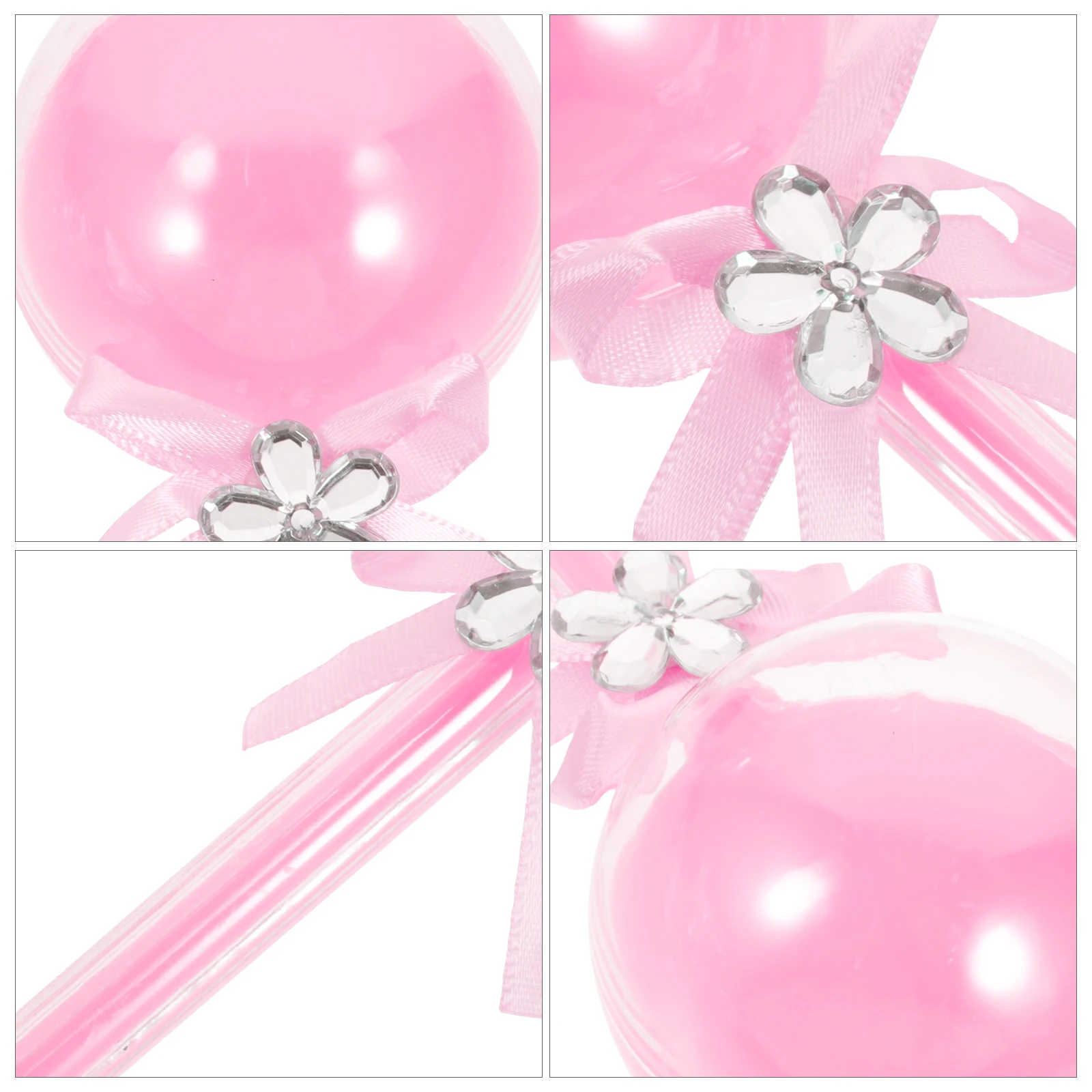 

12Pcs Transparent Lollipop Candy Box Wedding Party Favors Small Gift Packaging Candy Boxes Candies Packaging Container