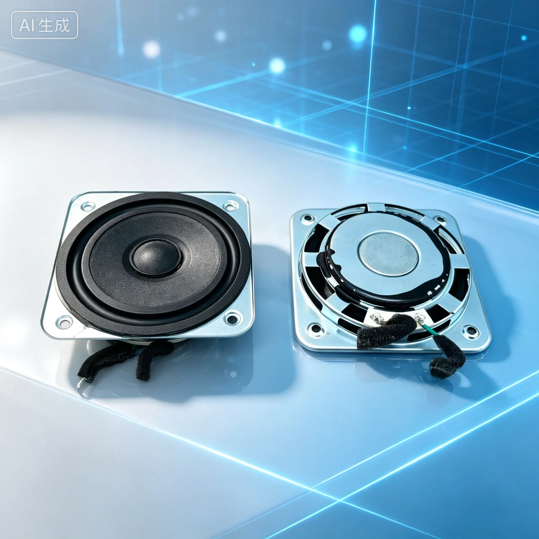 95new Units for 3 Inch Ultra-thin Mid-bass Woofer, 8Ohm DIY Speaker Bass Driver