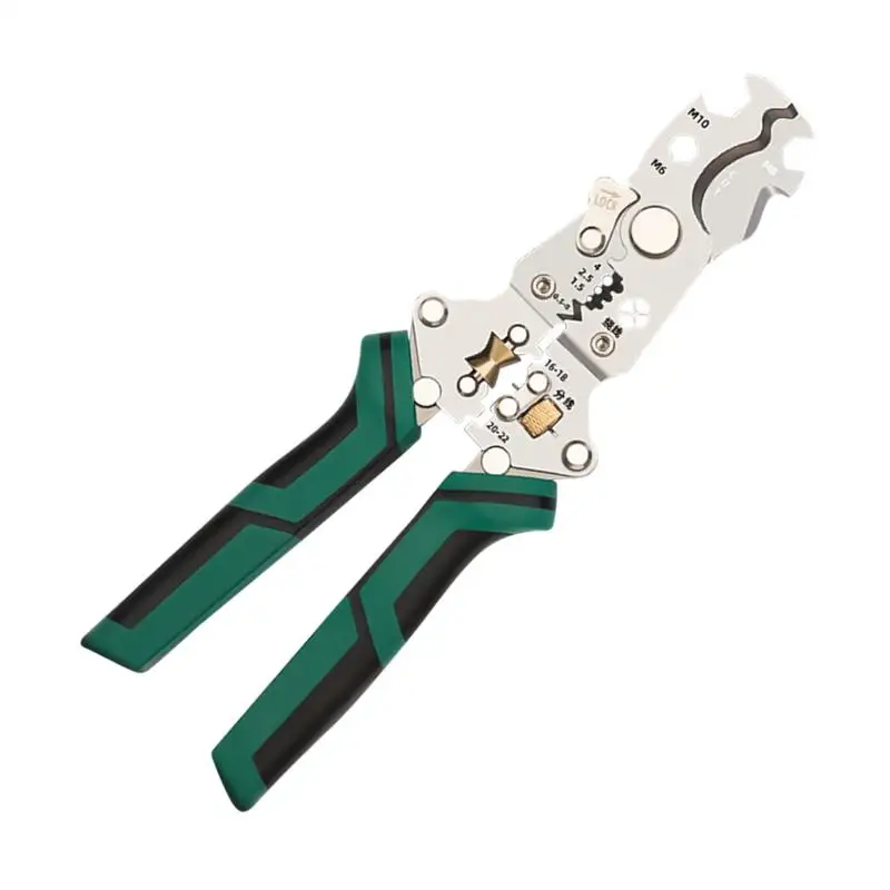 Wire Stripper Foldable Stripping Plier Manual Wire Cutting Tool Professionals Beginners Improve Working Efficiency Cables Peeler