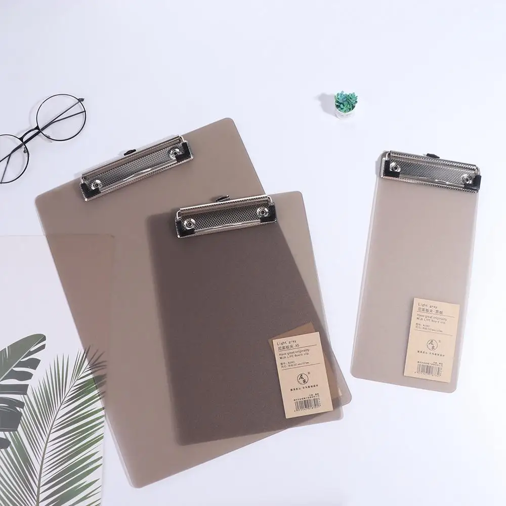 With Low Profile Gold Clip A4 A5 A6 File Folder Writing Sheet Pad Writing Tablet Writing Clipboard Writing Pad Document Folder