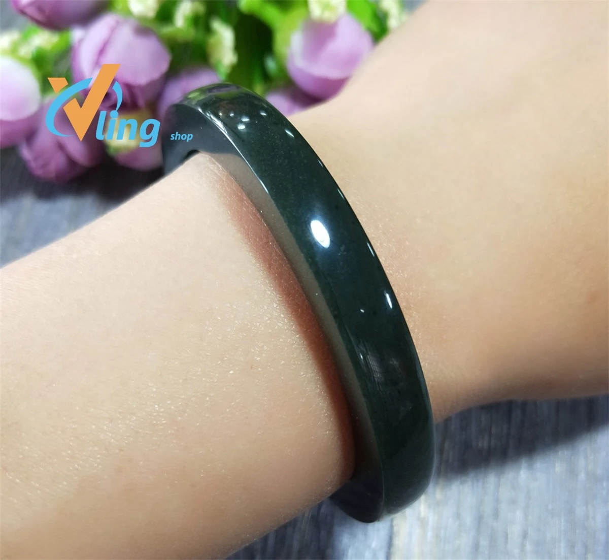 Jade Xinjiang Hotan Jade Bracelet Wholesale A Goods Hetian  Women's Tower  SquareJewelry Exquisite Fashion Gift Charm Retro