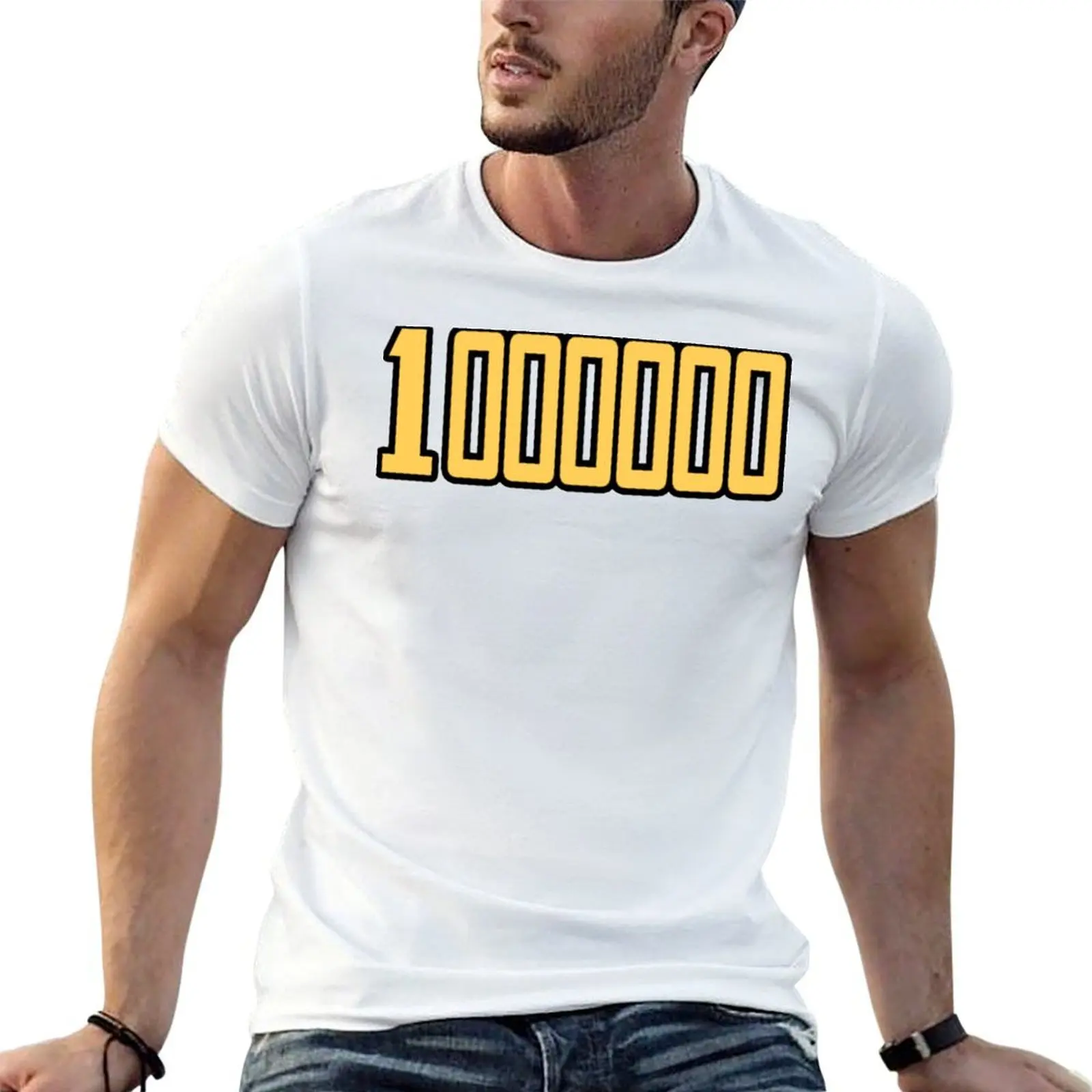 

Lemillion (1000000) T-Shirt man t shirt graphic funny t shirts cotton T-Shirt