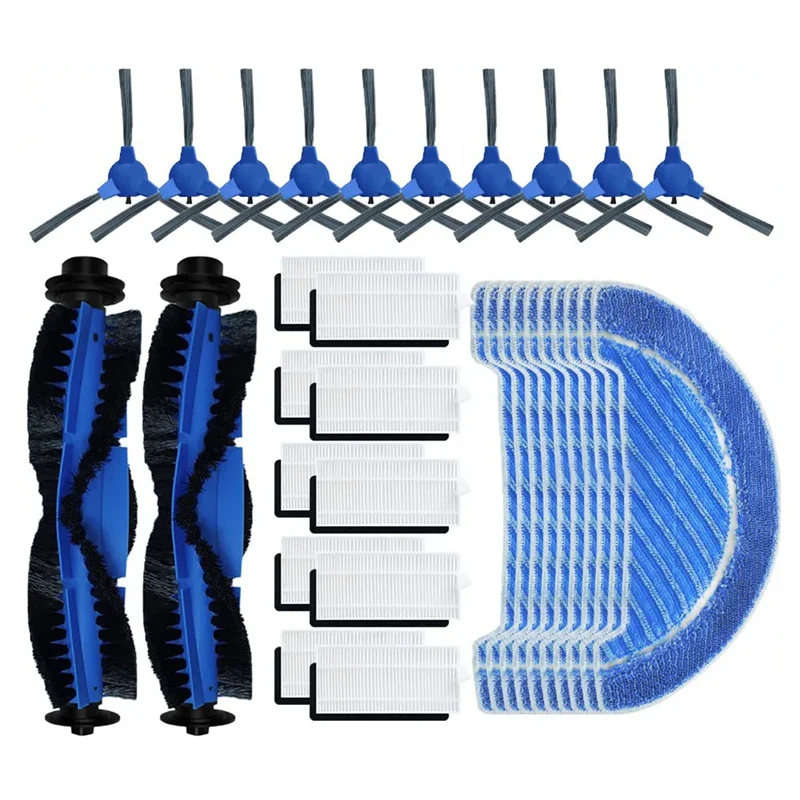 

Для Conga 1090 / 1790 Ultra / 1790 титановая основная боковая щетка Hepa фильтр Швабра тряпка робот вакуум запасные части Аксессуары