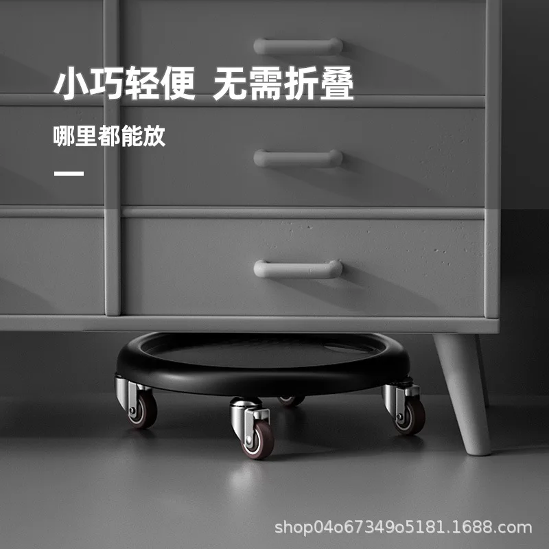 Silent Abdominal Muscle Disk Health Abdominal Wheel Four Wheel Skating Plate Home Fitness Equipment Core Training