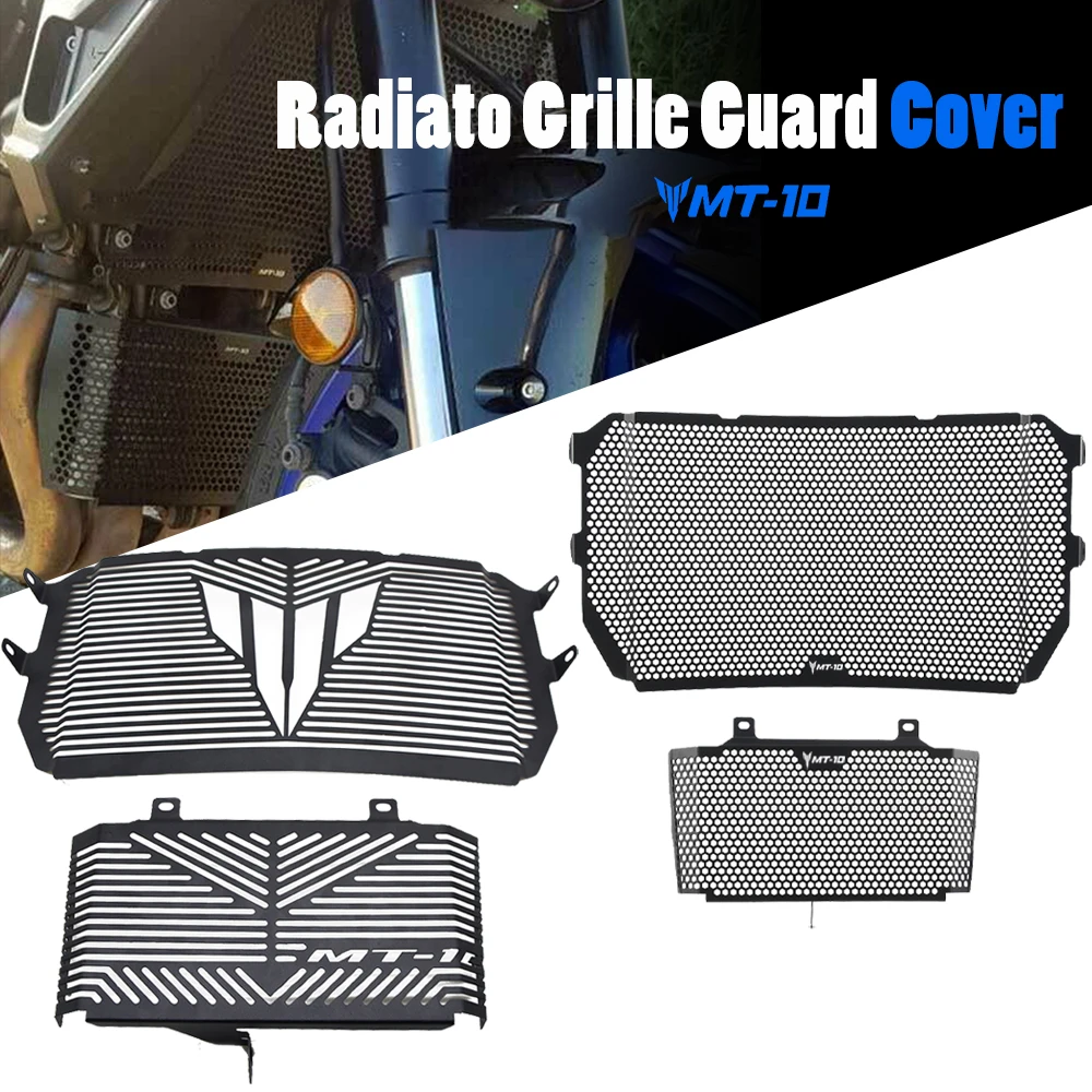 

Аксессуары для мотоциклов для Yamaha MT-10 MT 10 MT10 FZ-10 FZ10 FZ 10 2016 ~ 2023 2022 2021 Защитная решетка радиатора