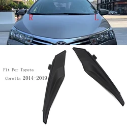 Limpador de pára-brisa dianteiro do carro, tampa lateral, envoltório do pára-brisa, tampa de canto para Toyota Corolla 2014, 2015, 2016, 2017, 2018, 2019