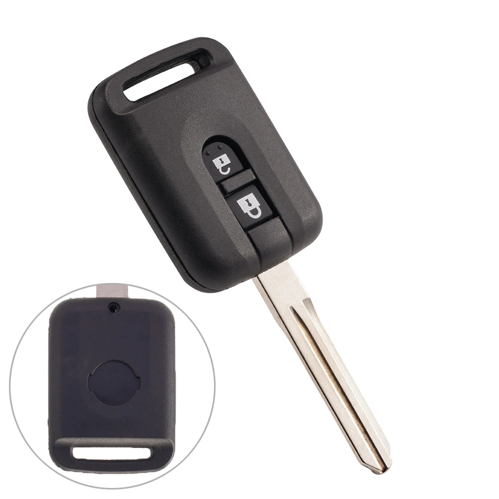 For Nissan Qashqai Navara Micra NV200 Patrol Y61 Micra 350Z Pathfinder Almera Note Primera Remote Car Key Shell Renault Maxity