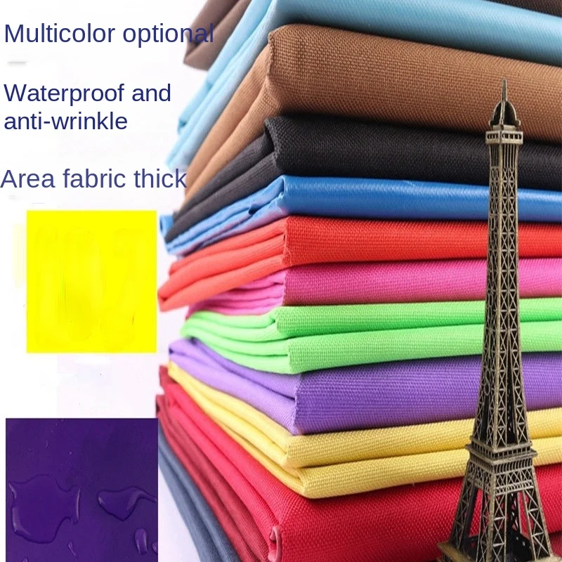 Oxford Cloth Waterproof Fabric Canvas Tent Outdoor PVC Thickened Rainproof Shed Luggage Diy Sewing Material By The Meter