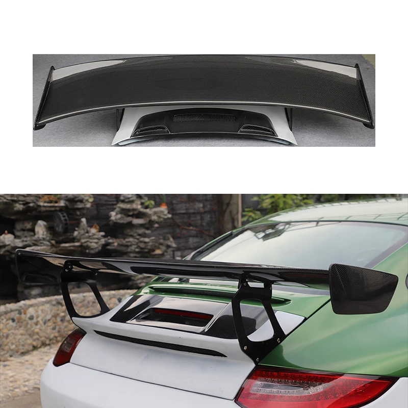 

High-end Body Kit Customization2009-2013 Car Upgrade GT2RS Style Wet Carbon Fiber Tail Decorative Panel New Condition Fit Suitab