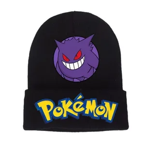 Phim hoạt hình Pokemon in mũ benie, mũ đàn hồi nóng, pikachu đẹp, mũ nhiệt ngoài trời cho người lớn và trẻ em, quà tặng Giáng sinh 8 Bán hàng chính Pikachu Hip - №5