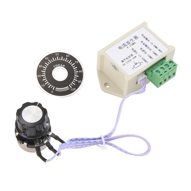 AA94-4-20MA Signal Generator 4-20MA Current Generator Adjustable Analog Quantity Current Signal Generator Module