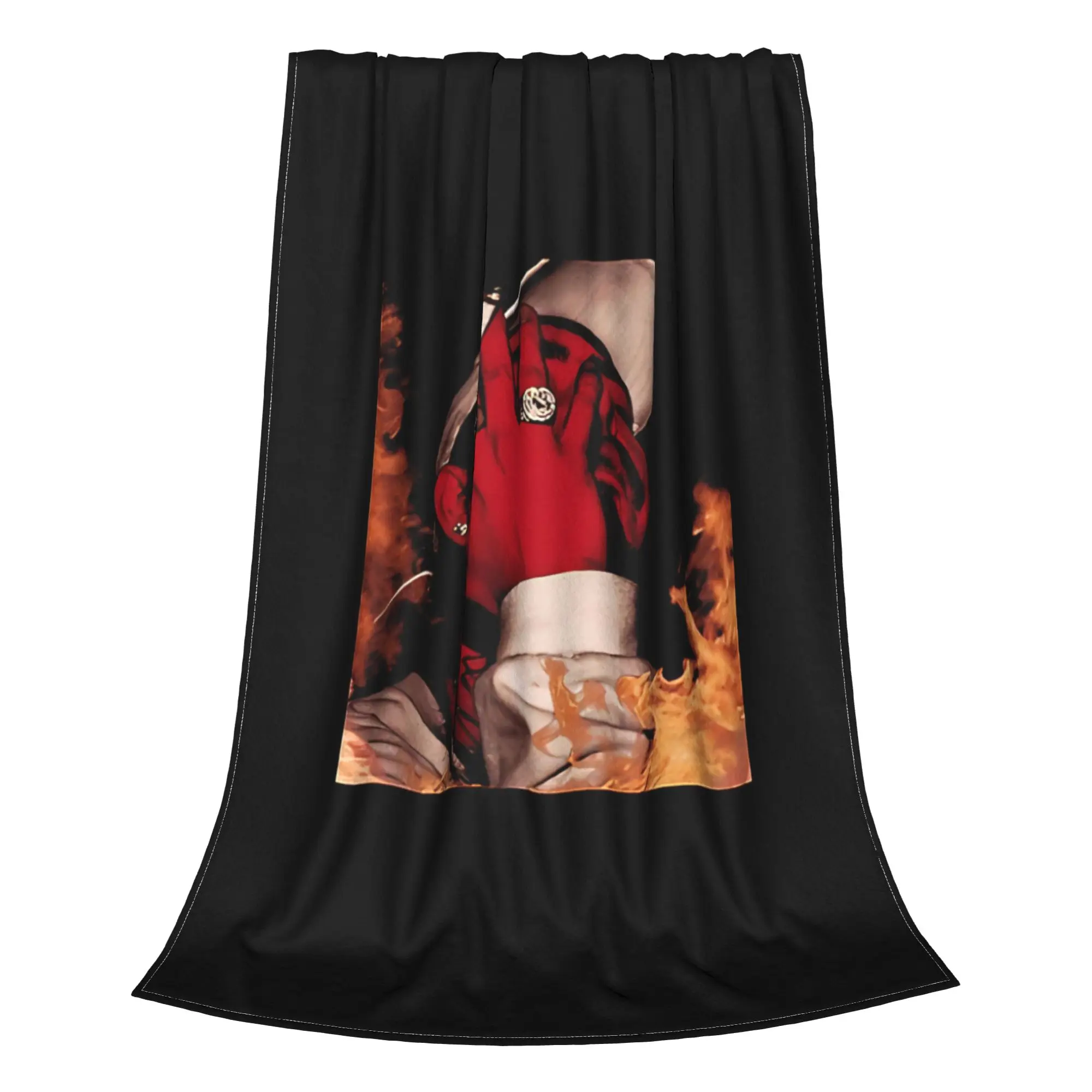 1PC Home Cute Room Decor western country rap Blanket Throw Blanket Post Malone Novelty Warm Blanket All Season