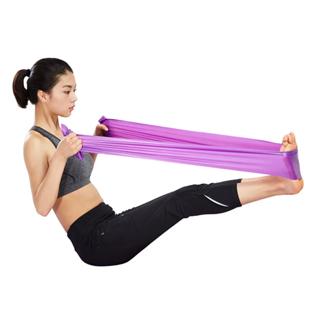 3Pcs Yoga Strap Elastic Stretch Belt Home Auxiliary Tension Band for Flexibility Exercise Resistance Loop for Men Women